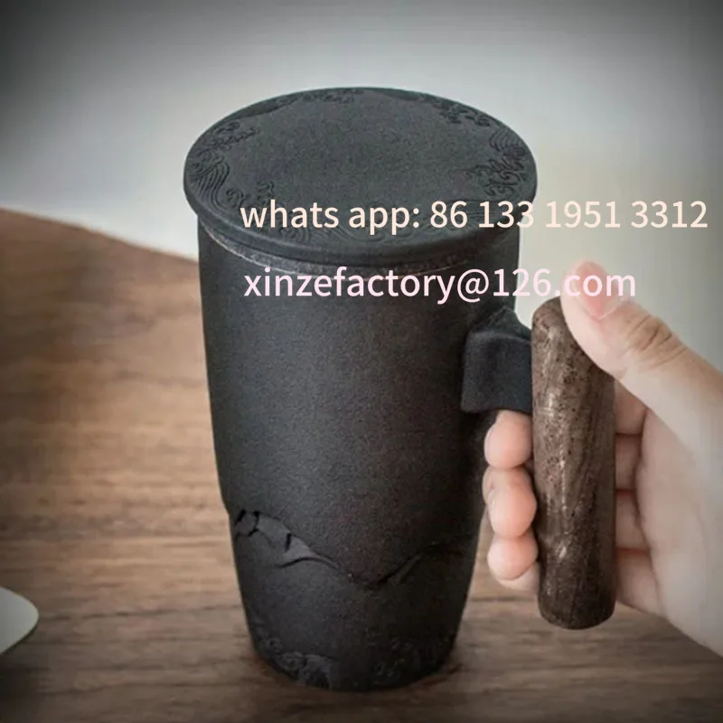 Customizable r Wooden Handle Office Thermal Mug Personalized Gifts Ceramic Mugs Retro Tea Cup Luxury Large Capacity with Cove
Customizable r Wooden Handle Office Thermal Mug Personalized Gifts Ceramic Mugs Retro Tea Cup Luxury Large Capacity with Cove