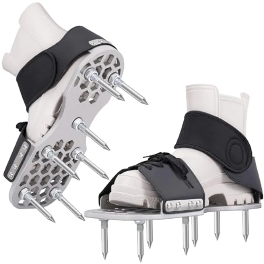 Aerator Shoes, Lawn Aerator Shoes for Grass with Thickened Metal Base, Longer Steel Spike, Aeration Shoes for Lawn with Adjusta
Aerator Shoes, Lawn Aerator Shoes for Grass with Thickened Metal Base, Longer Steel Spike, Aeration Shoes for Lawn with Adjusta
