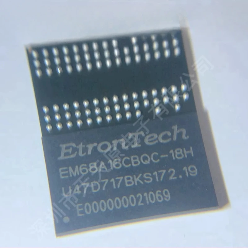 1PCS EM68A16CBQC-18H BGA EM68A16CBQC 16M X 16 Bit DDRII Synchronous DRAM (SDRAM)
1PCS EM68A16CBQC-18H BGA EM68A16CBQC 16M X 16 Bit DDRII Synchronous DRAM (SDRAM)
