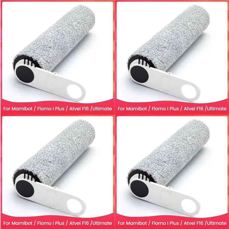【ESSENTIALS】4X мягкая бархатная роликовая щетка для Mamibot, Flomo I Plus, F16, а также для других аксессуаров и запчастей для бытовой техники
【ESSENTIALS】4X мягкая бархатная роликовая щетка для Mamibot, Flomo I Plus, F16, а также для других аксессуаров и запчастей для бытовой техники