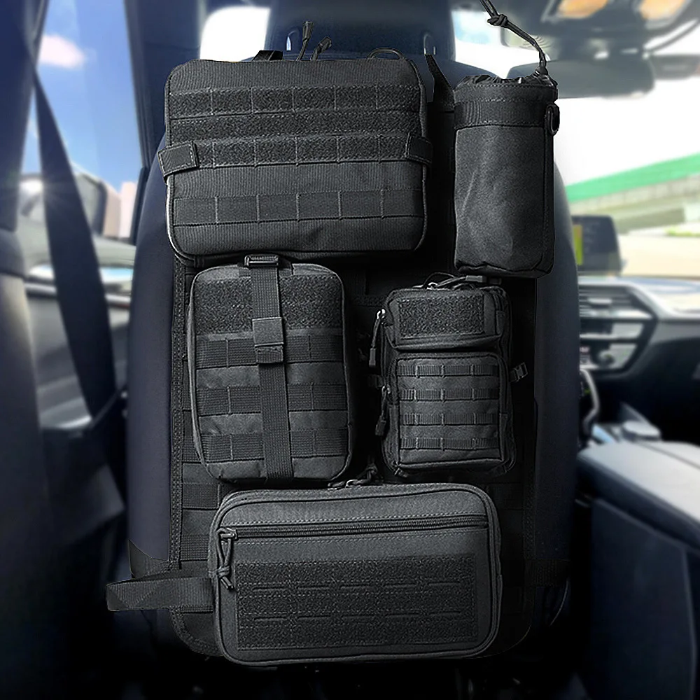 Car seat backrest storage tactical MOLLE hanging bag set multifunctional storage bag
Car seat backrest storage tactical MOLLE hanging bag set multifunctional storage bag