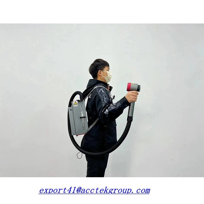 Portable Laser Cleaner Backpack Dust Laser Cleaning Machine Laser Rust Removal Handheld Gun For Metal
Portable Laser Cleaner Backpack Dust Laser Cleaning Machine Laser Rust Removal Handheld Gun For Metal