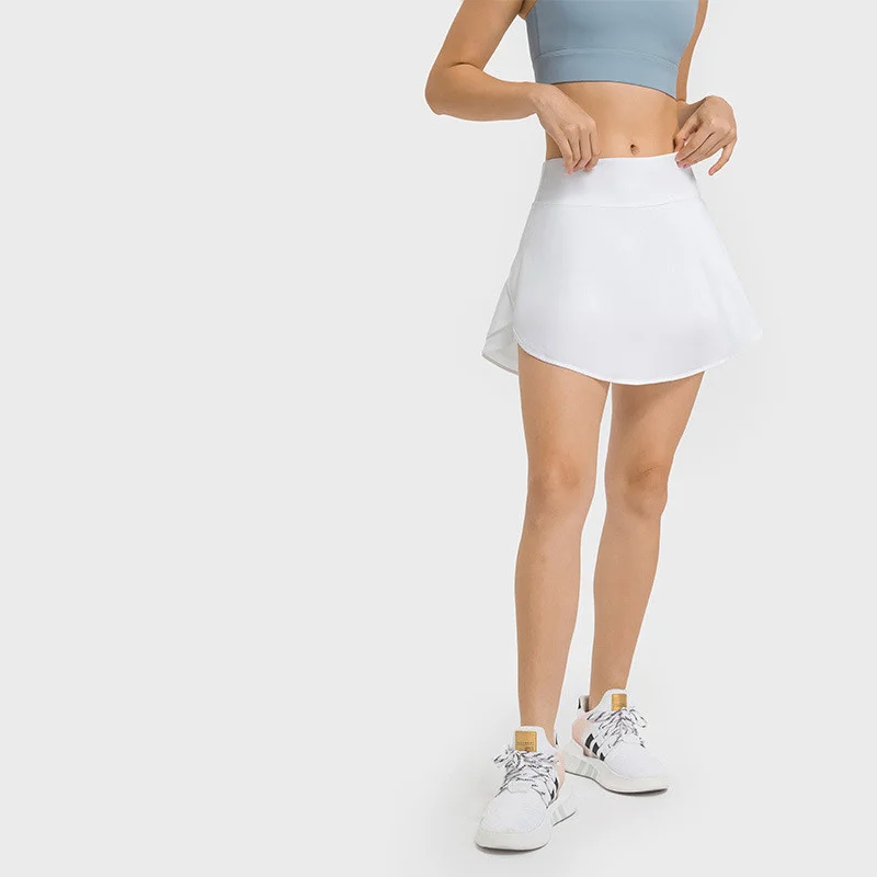 New Outdoor Sports Casual Cool Fake Two Piece Tennis Skirt With Built-in Pockets Crisp Shaped Sports Pant Skirt
New Outdoor Sports Casual Cool Fake Two Piece Tennis Skirt With Built-in Pockets Crisp Shaped Sports Pant Skirt
