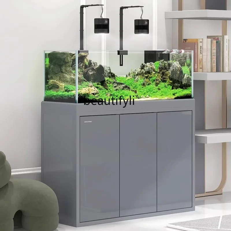 yj5 Ecological fish tank bottom filter living room landscaping ultra-white glass Lanshou aquatic plant tank aquarium new model
yj5 Ecological fish tank bottom filter living room landscaping ultra-white glass Lanshou aquatic plant tank aquarium new model