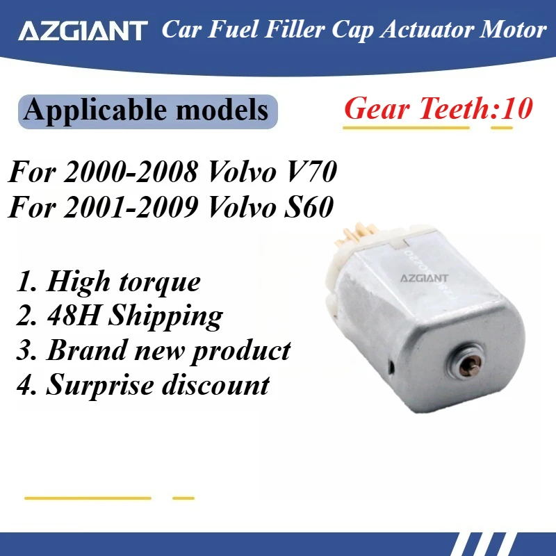 For Volvo V70 S60 2001-2008 OEM Cap Door Fuel Filler Flap Open Lock Release Actuator Core Motor Tank Repair Power Engine
For Volvo V70 S60 2001-2008 OEM Cap Door Fuel Filler Flap Open Lock Release Actuator Core Motor Tank Repair Power Engine