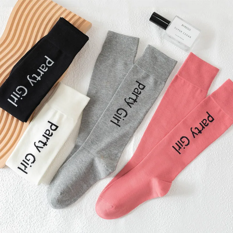 Spring ladies pink mid-tube socks letter personality ins tide socks Japanese stockings knee socks autumn and winter calf socks
Spring ladies pink mid-tube socks letter personality ins tide socks Japanese stockings knee socks autumn and winter calf socks