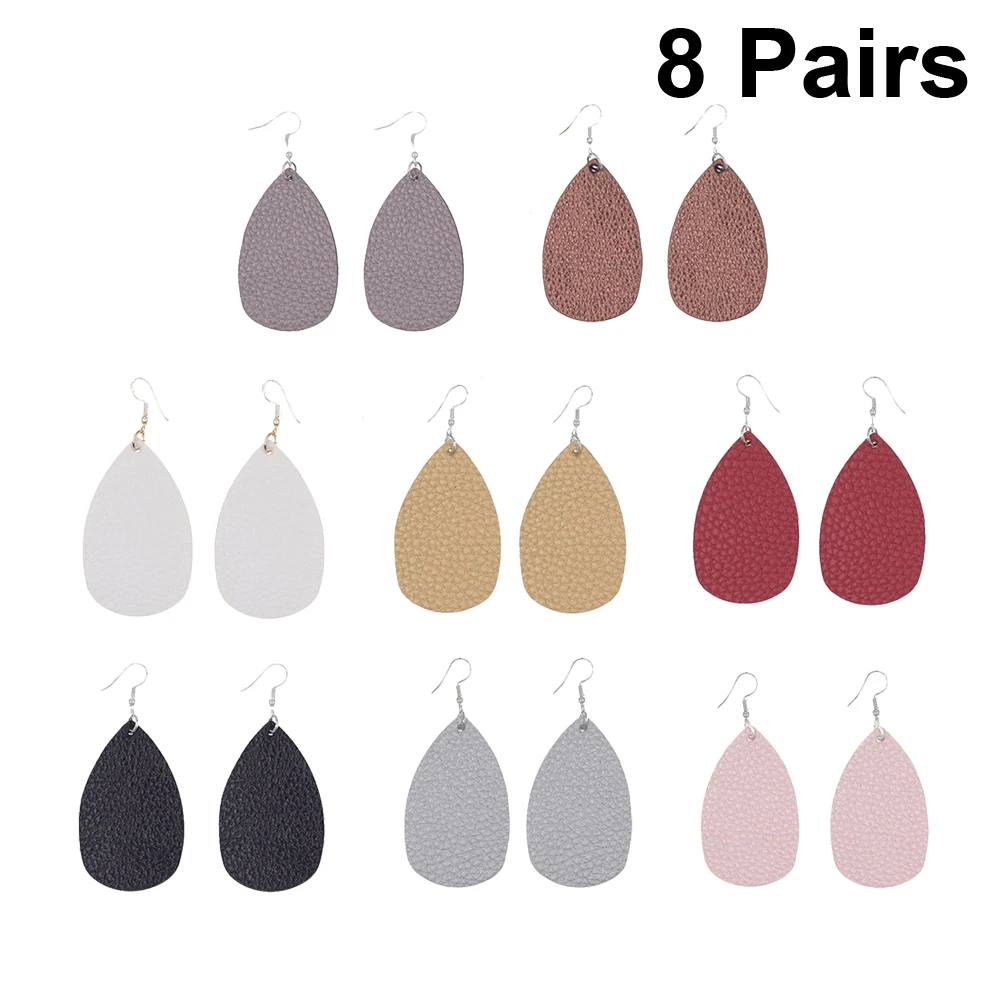 Water Drop Earrings Set Assorted Colors PU Dangle Lightweight Anti Rust Perfect for Women Jewelry Collectors Gifts
Water Drop Earrings Set Assorted Colors PU Dangle Lightweight Anti Rust Perfect for Women Jewelry Collectors Gifts