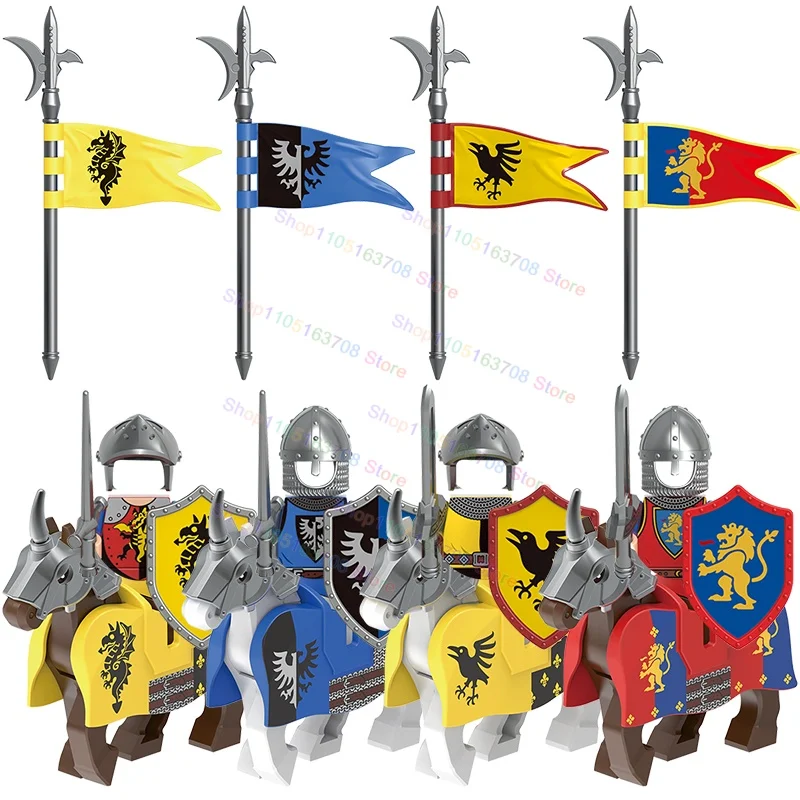 MOC GH0409 GH0410 Medieval Dragon Knights Building Blocks mini Models Action Figures Helmet Accessories Puzzle Toys Gifts
MOC GH0409 GH0410 Medieval Dragon Knights Building Blocks mini Models Action Figures Helmet Accessories Puzzle Toys Gifts