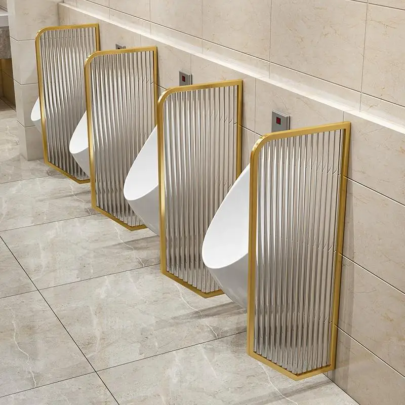 Urinal baffle public toilet men's toilet urinal baffle hotel stainless steel Changhong glass toilet partition
Urinal baffle public toilet men's toilet urinal baffle hotel stainless steel Changhong glass toilet partition