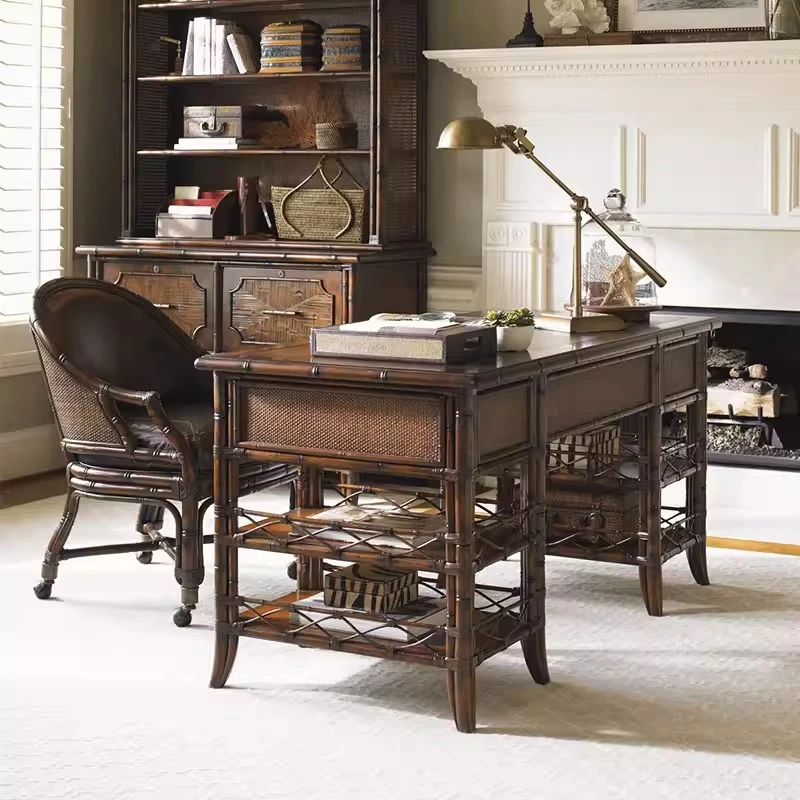 American rural solid wood retro, old bookcase
American rural solid wood retro, old bookcase