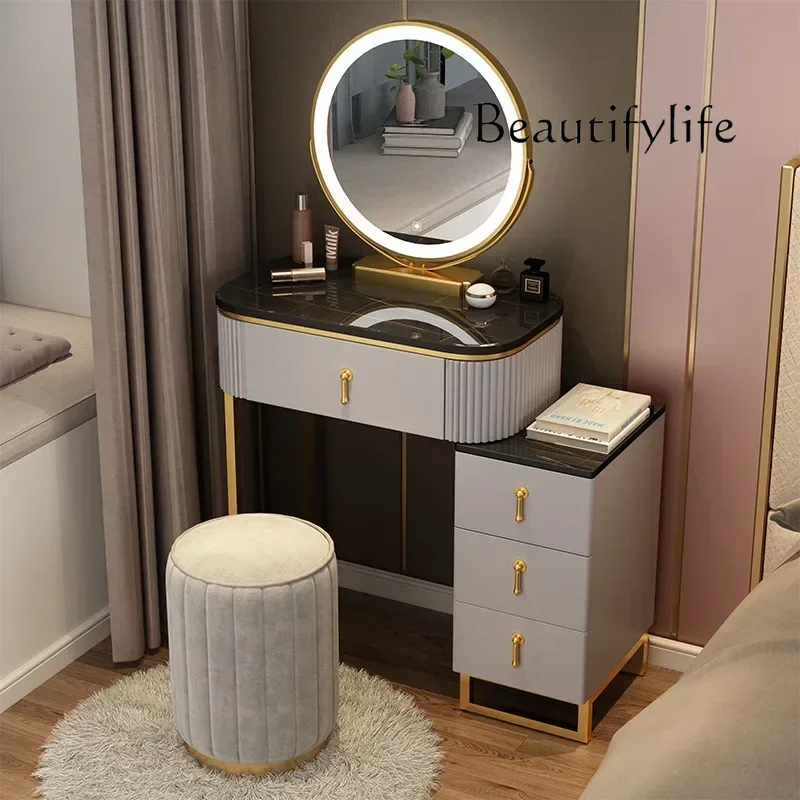 Tables With Mirror Small Makeup Dressing Apartment Makeup Table Bedside Storage Cabinet Dressers Vanity Desk Bedroom Furniture
Tables With Mirror Small Makeup Dressing Apartment Makeup Table Bedside Storage Cabinet Dressers Vanity Desk Bedroom Furniture