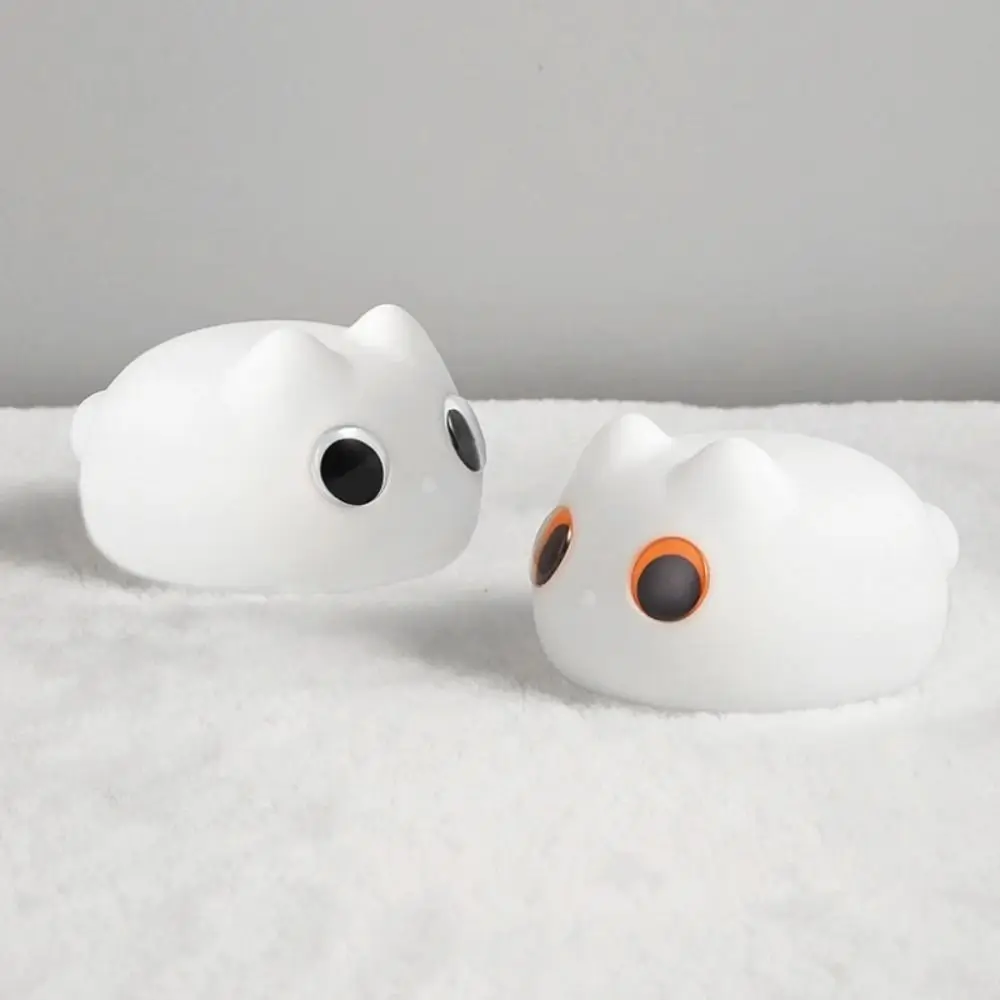Bedside Decor Silicone Cute Cat 3D Lamp Touch Control USB Rechargeable Sleep Night Lamp Cartoon Adjustable Desk Lamp Birthday
Bedside Decor Silicone Cute Cat 3D Lamp Touch Control USB Rechargeable Sleep Night Lamp Cartoon Adjustable Desk Lamp Birthday