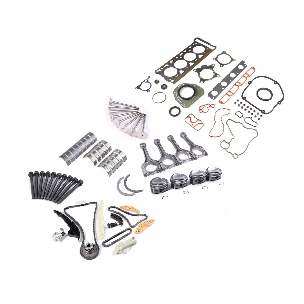 Комплект для ремонта двигателя 1,8 т и шатун, подходит для VW Passat AUDI A4 A3 CDAA CDAB CDHA CDHB 
Комплект для ремонта двигателя 1,8 т и шатун, подходит для VW Passat AUDI A4 A3 CDAA CDAB CDHA CDHB