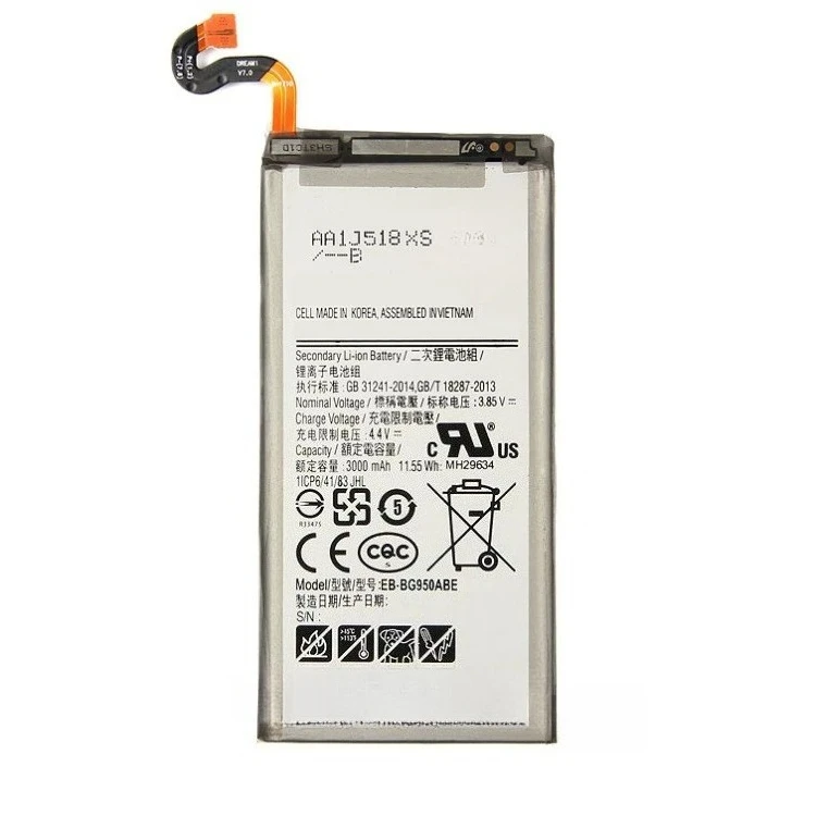 For samsung s8 battery sm-g9508 g9500 g950u/g/f eb-bg950abe/aba
For samsung s8 battery sm-g9508 g9500 g950u/g/f eb-bg950abe/aba