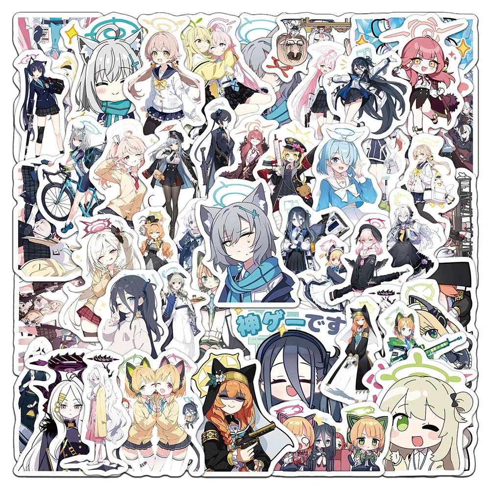 10/30/50PCS Q Version Game Blue Archive Stickers Kawaii Cartoon Cute Graffiti Phone Bike Waterproof Anime Decal Kids Toy
10/30/50PCS Q Version Game Blue Archive Stickers Kawaii Cartoon Cute Graffiti Phone Bike Waterproof Anime Decal Kids Toy