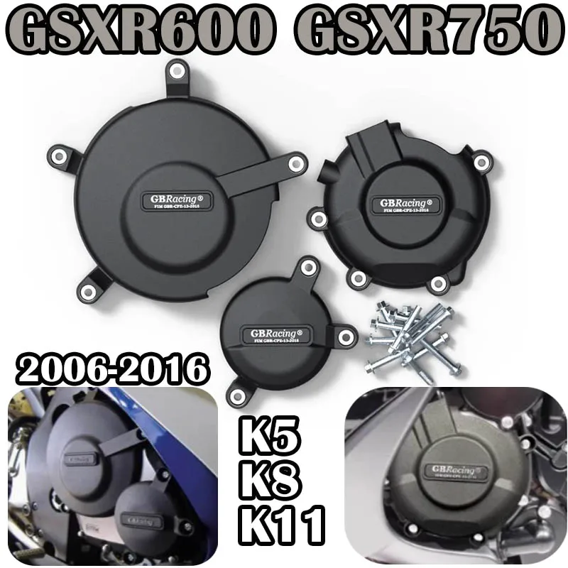 Крышка двигателя с высокой ударопрочностью GB Racing для SUZUKI GSXR600 GSXR750 2006-2016, защитная крышка двигателя мотоцикла
Крышка двигателя с высокой ударопрочностью GB Racing для SUZUKI GSXR600 GSXR750 2006-2016, защитная крышка двигателя мотоцикла