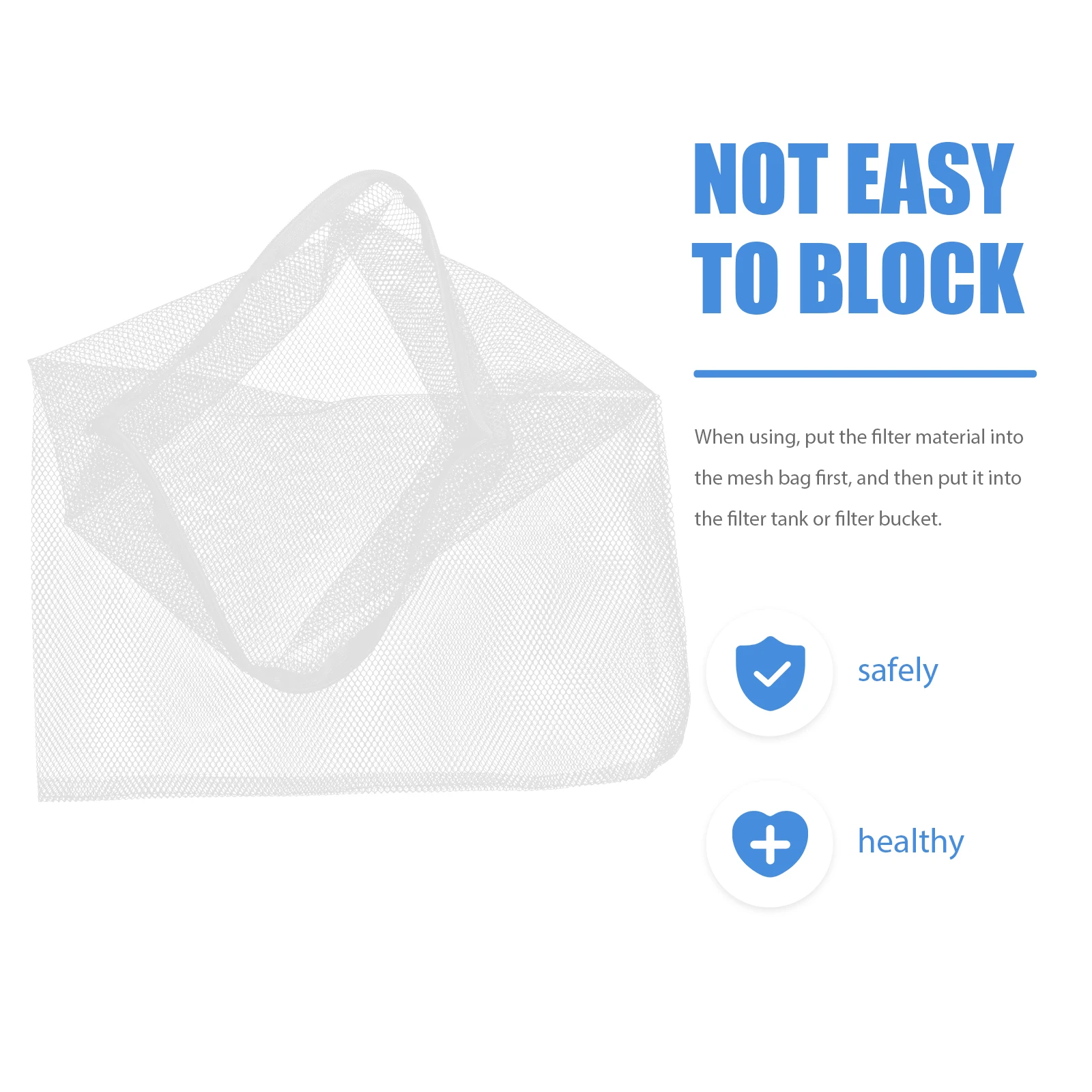 5pcs Mesh Filter Bags for Fish Tank Aquarium Zipper Storage Bag Drawstring Polyester Water Permeable Durability
5pcs Mesh Filter Bags for Fish Tank Aquarium Zipper Storage Bag Drawstring Polyester Water Permeable Durability