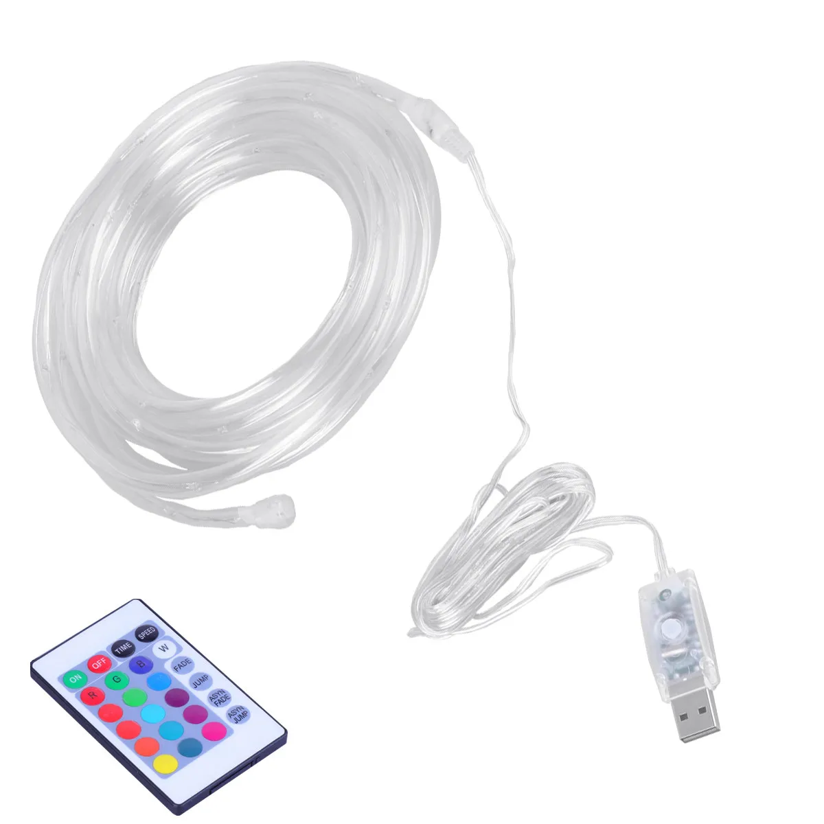 5M 50 Leds Color Change Tube Light USB Outdoor Waterproof LED Tube Lamp for Garden Yard Party Wedding Decoration Remote Control
5M 50 Leds Color Change Tube Light USB Outdoor Waterproof LED Tube Lamp for Garden Yard Party Wedding Decoration Remote Control