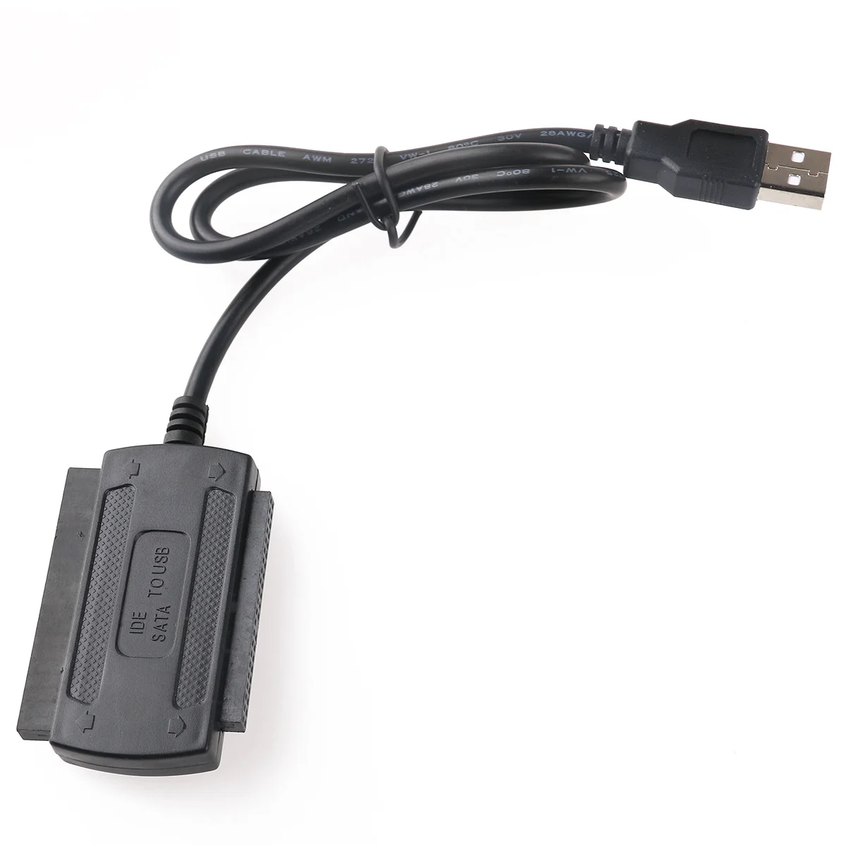 USB 2.0 to Adapter Cable for 2.5 3.5 Inch Cd ROM Dvd Burner Converter Hard Disk Drive External Enclosure Kit