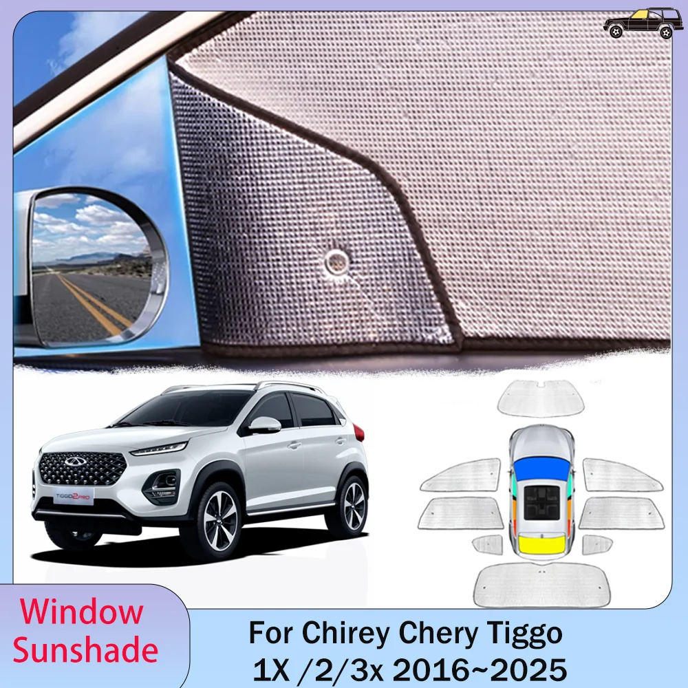 For Chirey Chery Tiggo 3x 1X 2 2016~2025 2017 2018 Car Side Window Sunshade Windshield Sun Shade Protector UV Parasol Accessorie
For Chirey Chery Tiggo 3x 1X 2 2016~2025 2017 2018 Car Side Window Sunshade Windshield Sun Shade Protector UV Parasol Accessorie