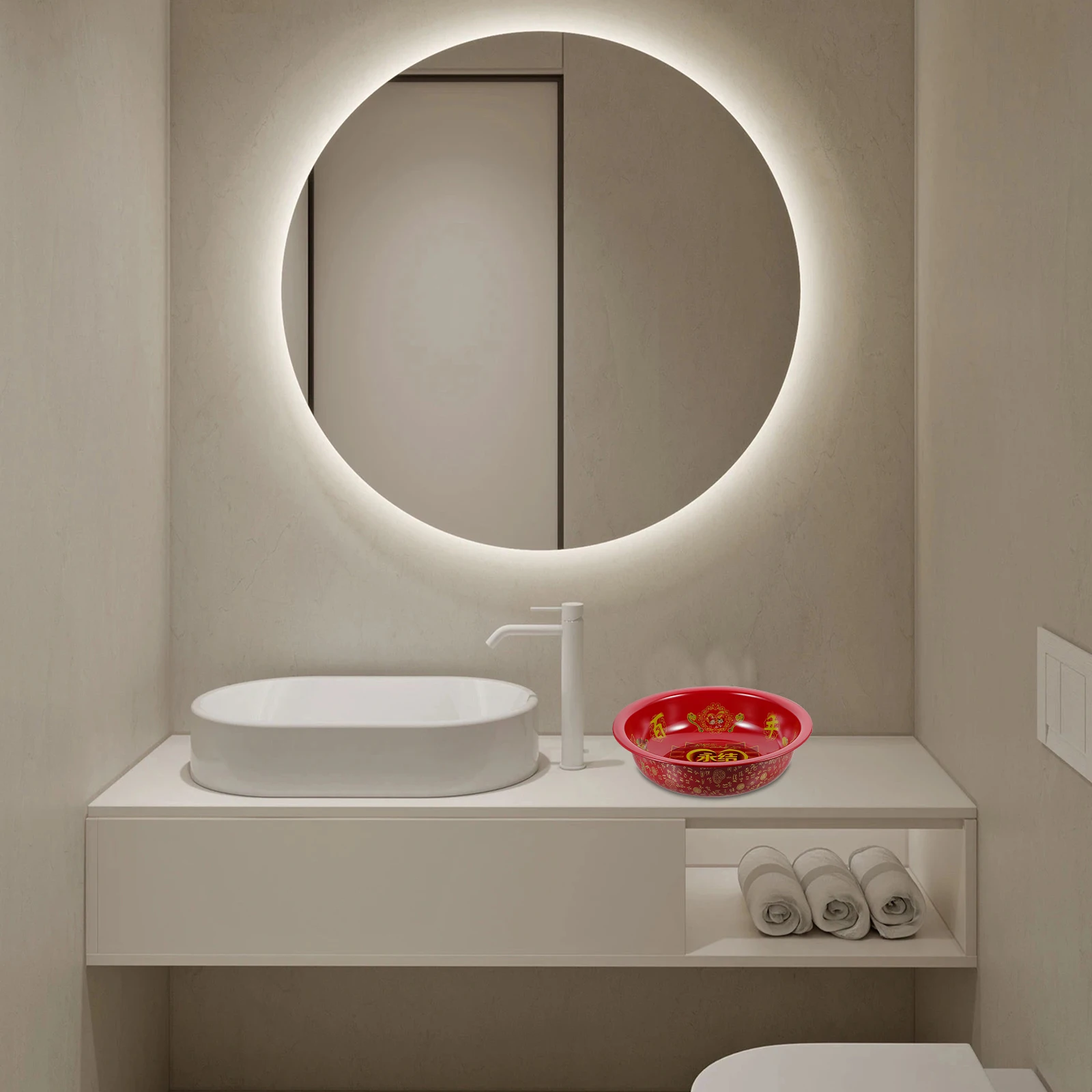 Wedding Basin Stainless Steel Washbasin Chinese Style Multifunctional Metal Basin for Home Restaurant Hotel Use Durable Fruit
Wedding Basin Stainless Steel Washbasin Chinese Style Multifunctional Metal Basin for Home Restaurant Hotel Use Durable Fruit