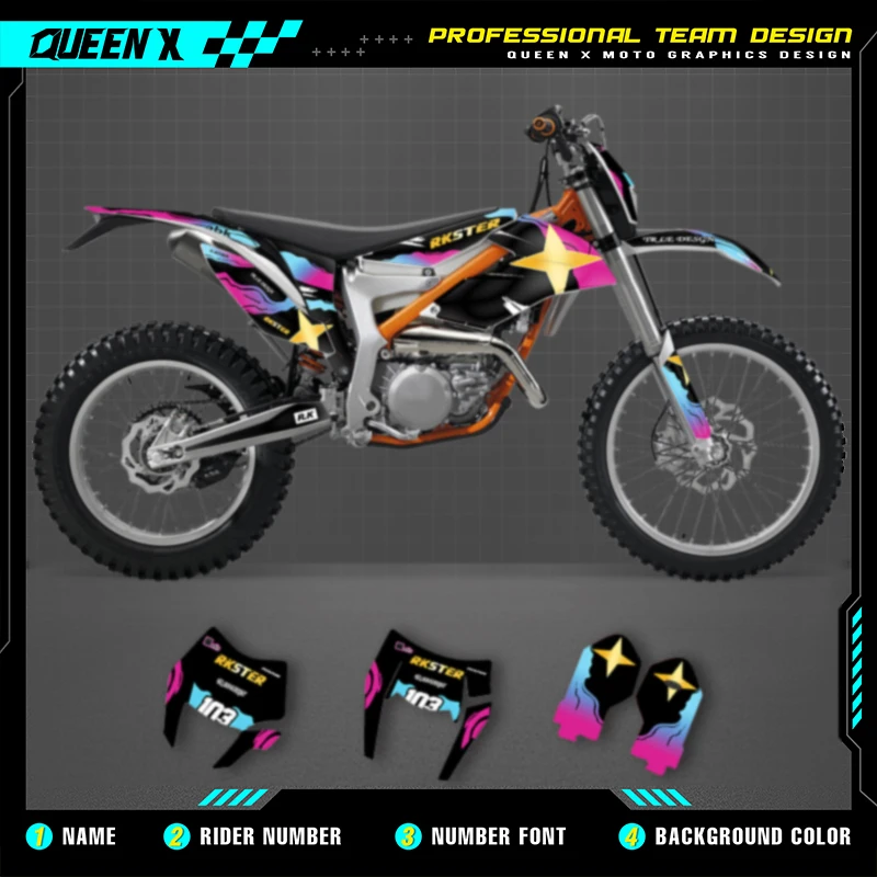QUEEN X MOTO обтекатель мотоцикла, графическая наклейка на корпус, комплект наклеек для KTM Freeride 2012-2017 2018-2021
QUEEN X MOTO обтекатель мотоцикла, графическая наклейка на корпус, комплект наклеек для KTM Freeride 2012-2017 2018-2021