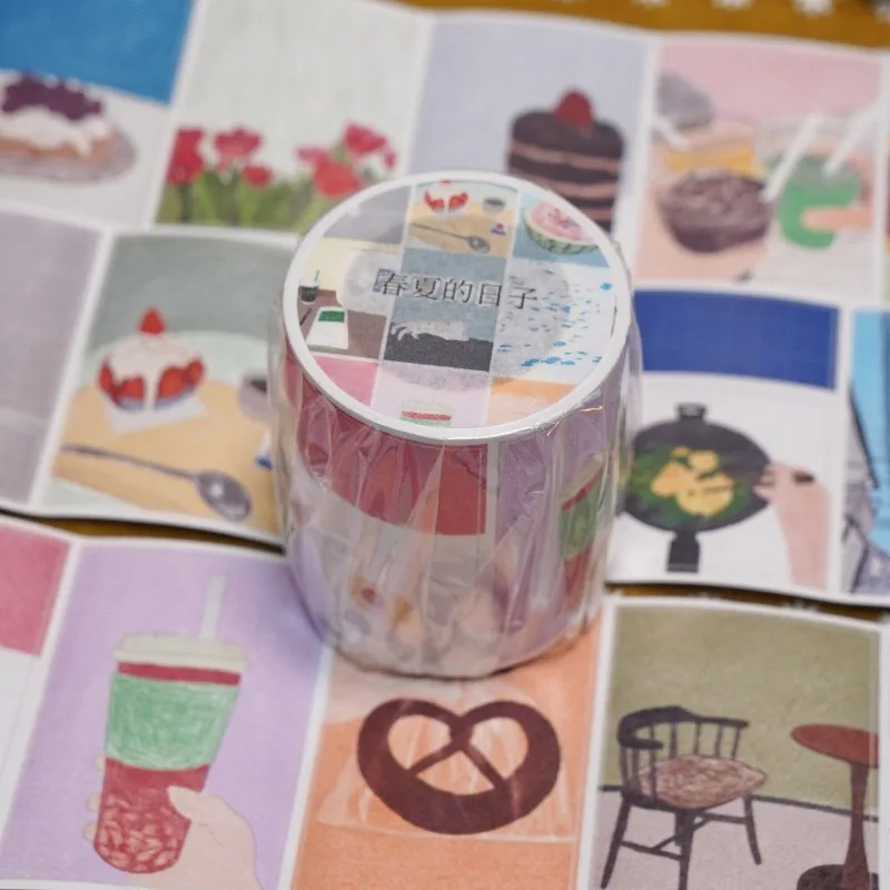 Wanle Studio Spring Summer Daily Travel Die Cut Yupo Washi Tape Craft Supplies DIY Scrapbooking Card Making Decor Plan Sticker
Wanle Studio Spring Summer Daily Travel Die Cut Yupo Washi Tape Craft Supplies DIY Scrapbooking Card Making Decor Plan Sticker