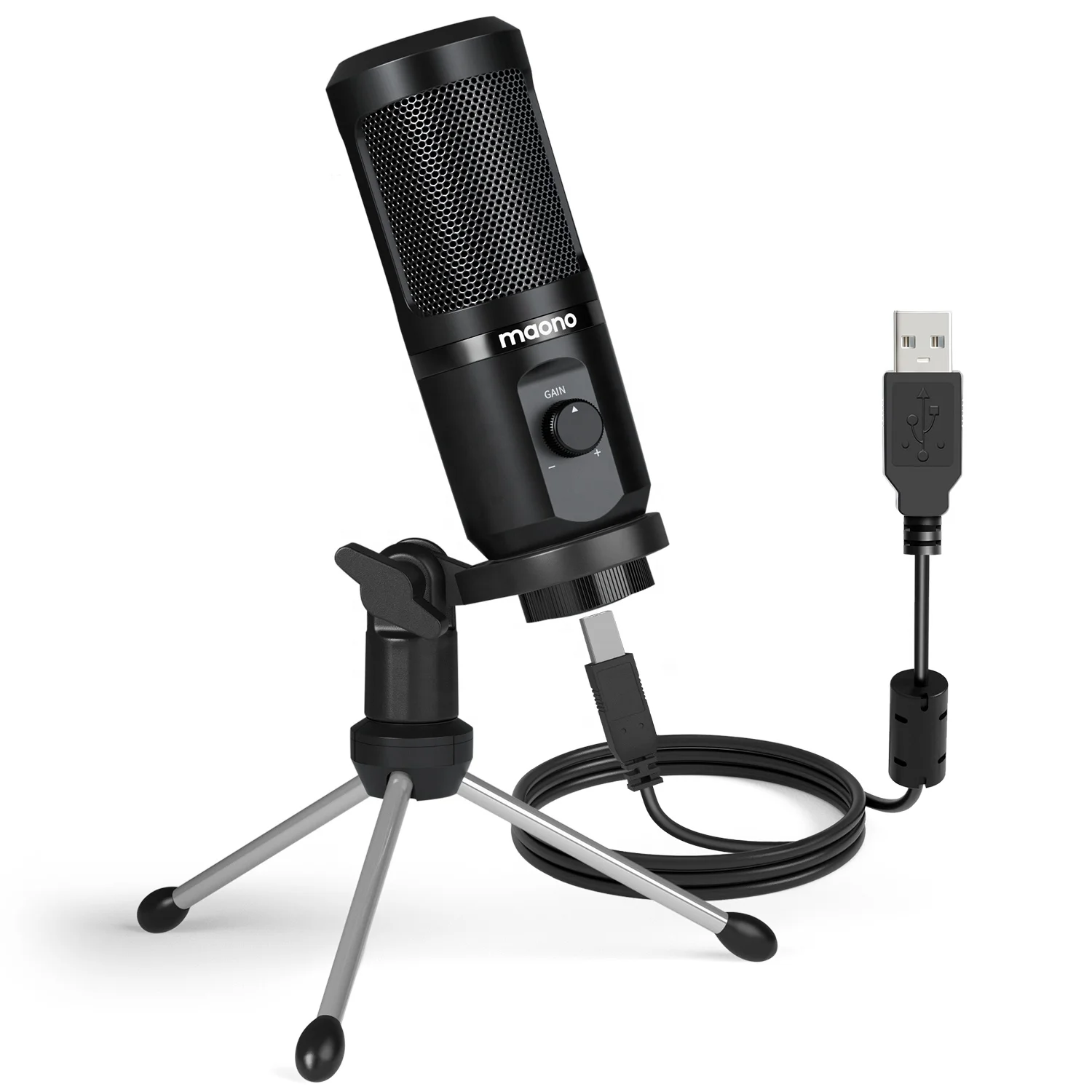 MAONO Studio Microphone Condenser USB Microfone with Microphone Gain for Recording Broadcasting Recording Microphone
MAONO Studio Microphone Condenser USB Microfone with Microphone Gain for Recording Broadcasting Recording Microphone