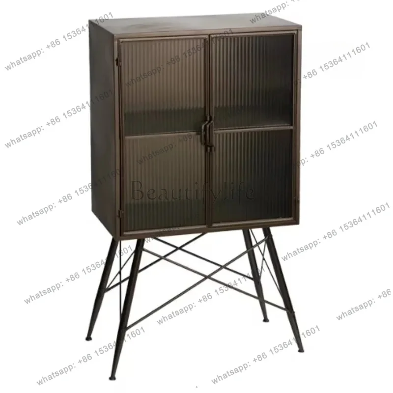 zj Nordic Medieval Wrought Iron Vertical Storage Cabinet Household Changhong Glass Decorative Cabinet
zj Nordic Medieval Wrought Iron Vertical Storage Cabinet Household Changhong Glass Decorative Cabinet