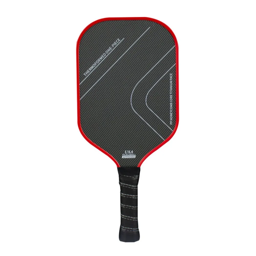 T700 Pickleball Paddles Carbon Fiber USAPA Approved Pickleball Rackets Lightweight Non-slip Grip Pickle Ball Paddle
T700 Pickleball Paddles Carbon Fiber USAPA Approved Pickleball Rackets Lightweight Non-slip Grip Pickle Ball Paddle