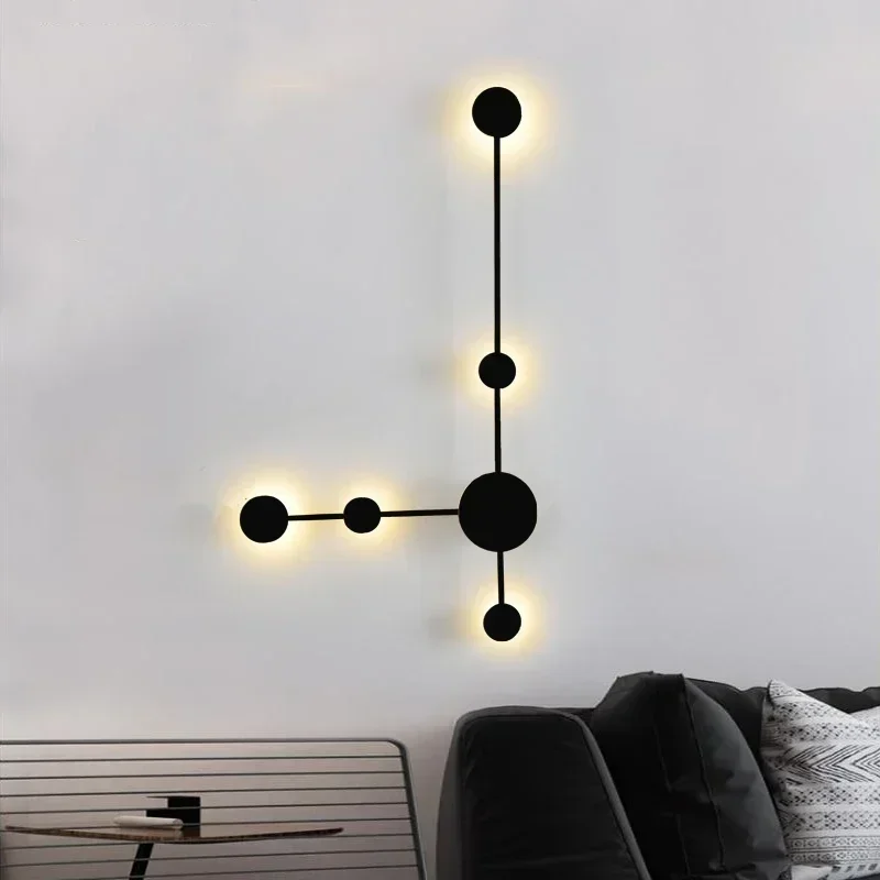 Nordic Minimalist Line Wall Lamp Personality Living Room Background Wall Long Strip of Art Deco Internet Bedroom Bedside Light
Nordic Minimalist Line Wall Lamp Personality Living Room Background Wall Long Strip of Art Deco Internet Bedroom Bedside Light
