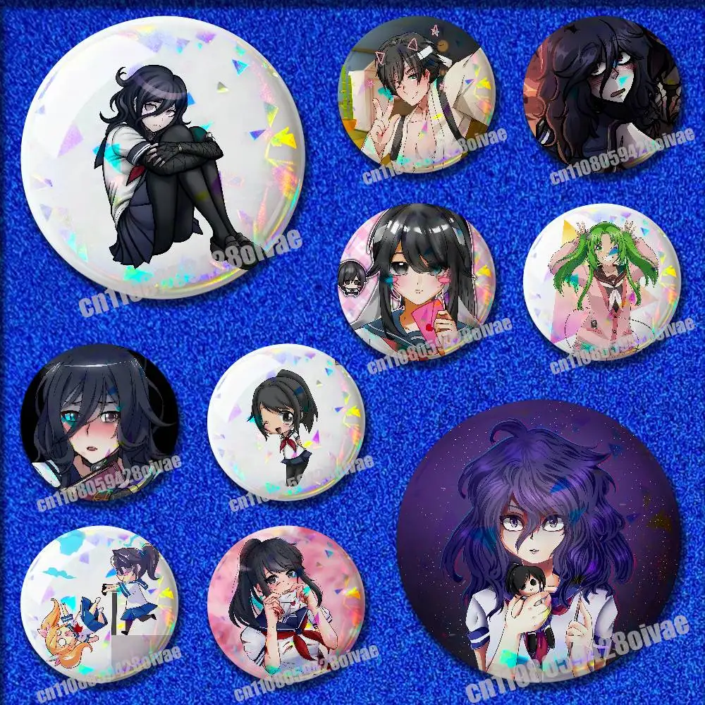 For Ayano Aishi Y-Yandere Simulator Oka Ruto Emblem Round Pins Insignia Badge Cover Ornament 75mm Cosplay Brooch Button
For Ayano Aishi Y-Yandere Simulator Oka Ruto Emblem Round Pins Insignia Badge Cover Ornament 75mm Cosplay Brooch Button