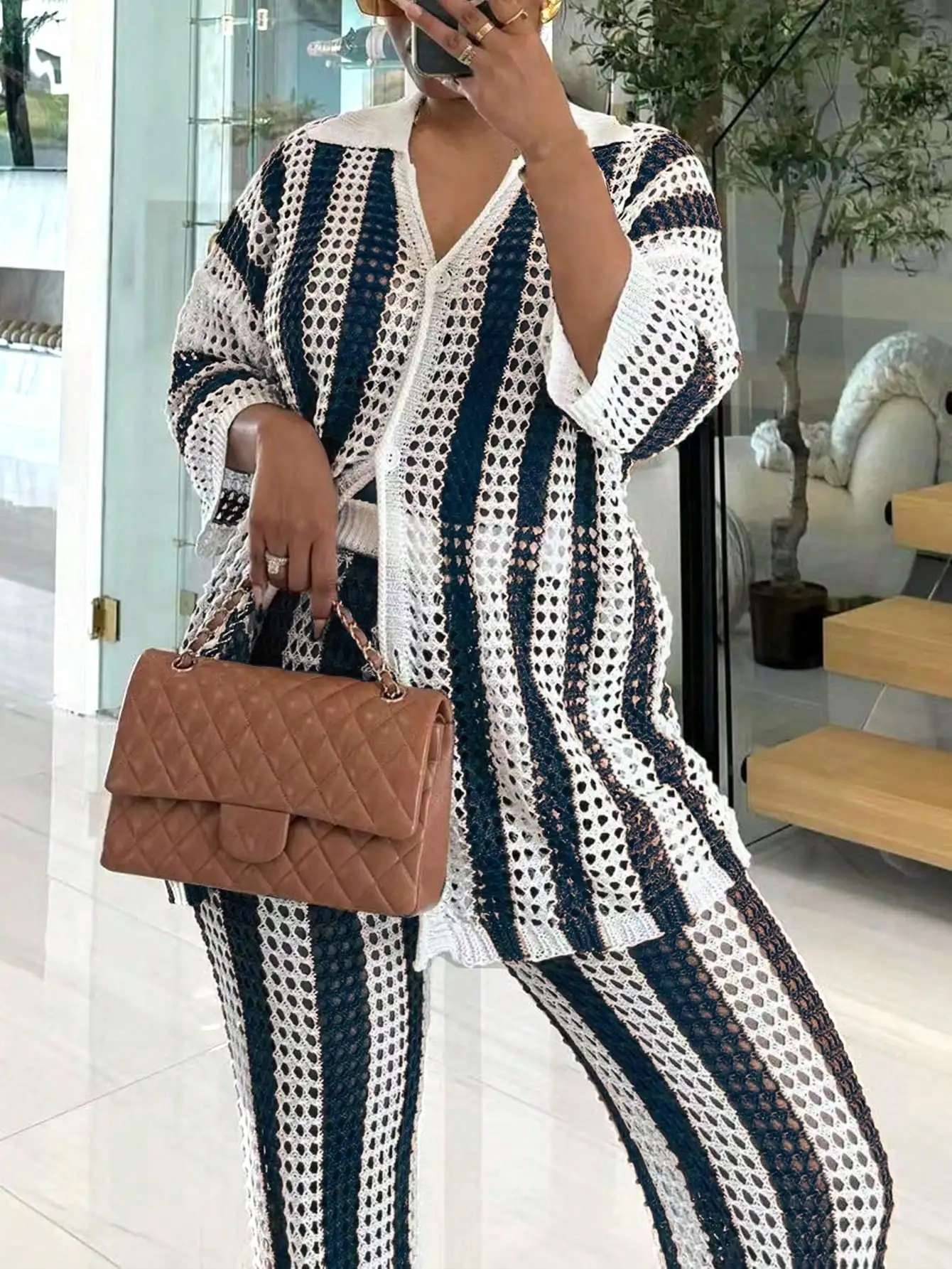 2025 Newest Women's Summer 2 Piece Swimsuit Smock Crochet Knit Cardigan Top Trousers Set Resort Beach Women's Clothing
2025 Newest Women's Summer 2 Piece Swimsuit Smock Crochet Knit Cardigan Top Trousers Set Resort Beach Women's Clothing