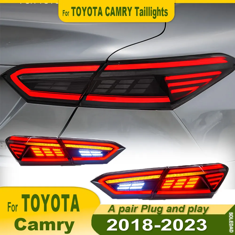 Автомобильные задние фонари для Toyota Camry 2018 2019 2020 2021 2022 2023 светодиодные автомобильные задние фонари дневные ходовые огни динамические указатели поворота
Автомобильные задние фонари для Toyota Camry 2018 2019 2020 2021 2022 2023 светодиодные автомобильные задние фонари дневные ходовые огни динамические указатели поворота