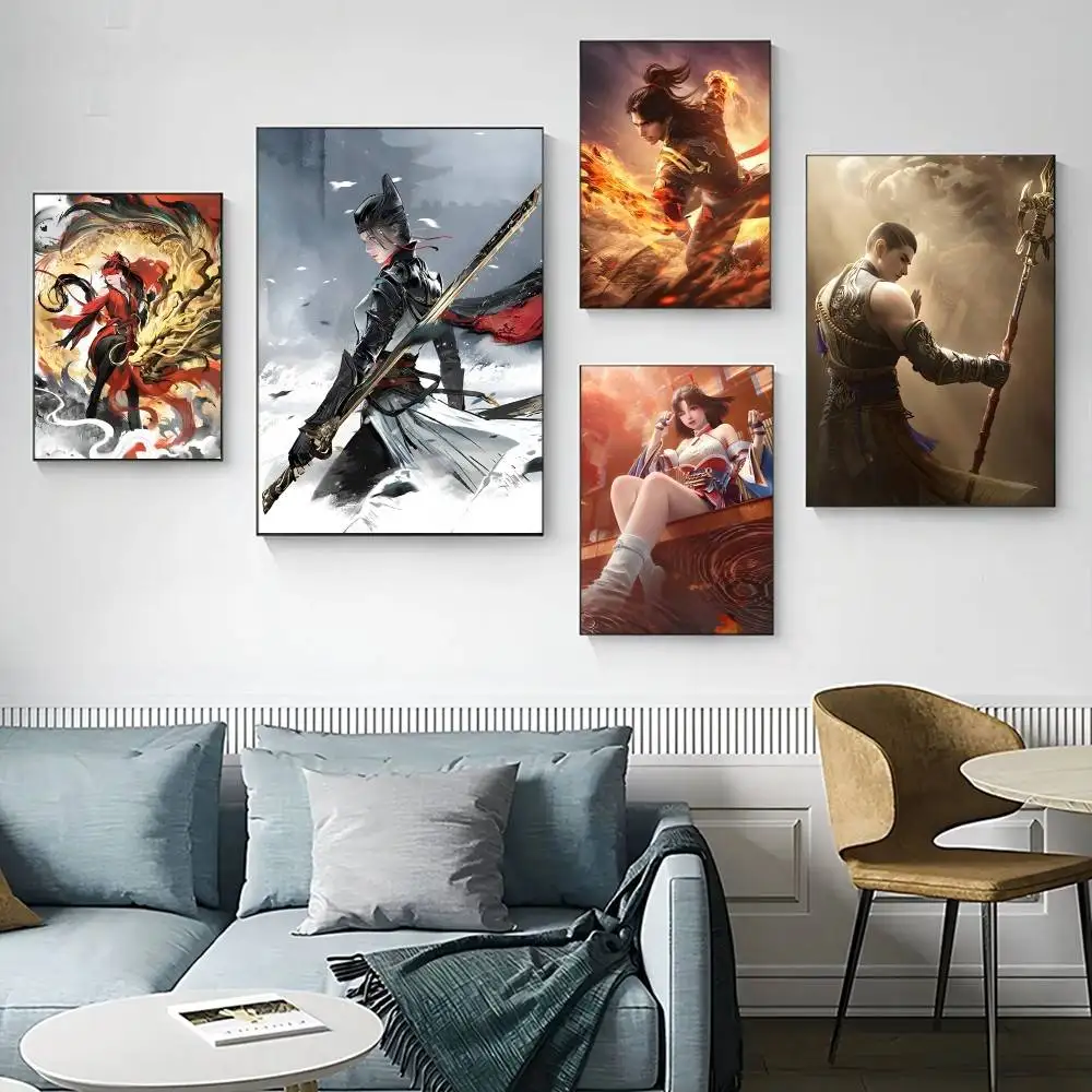 Naraka B-Bladepoint Poster Fancy Wall Sticker for Living room bar retro decorative painting room
Naraka B-Bladepoint Poster Fancy Wall Sticker for Living room bar retro decorative painting room