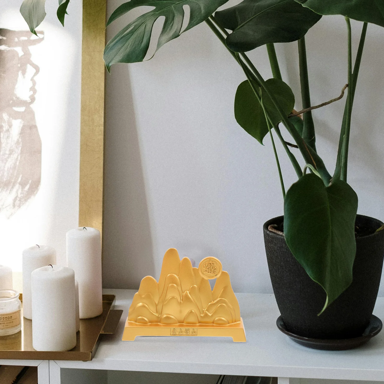 Elegant Mountain Dazzling Figures Office Desktop Craft Mountain Shape Crafts Study Alloy Alloy Statue Figures Room Wealth
Elegant Mountain Dazzling Figures Office Desktop Craft Mountain Shape Crafts Study Alloy Alloy Statue Figures Room Wealth