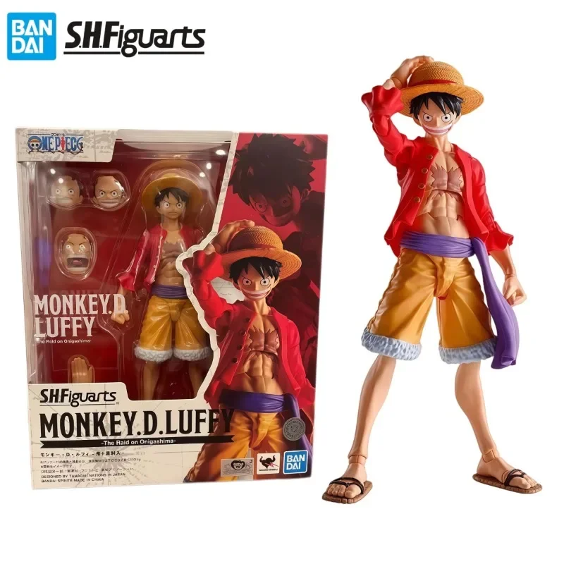100% Original Bandai S.H.Figuarts One Piece Monkey D Luffy The Raid On Onigashima Movable Action Figure Brand New In Retail
100% Original Bandai S.H.Figuarts One Piece Monkey D Luffy The Raid On Onigashima Movable Action Figure Brand New In Retail