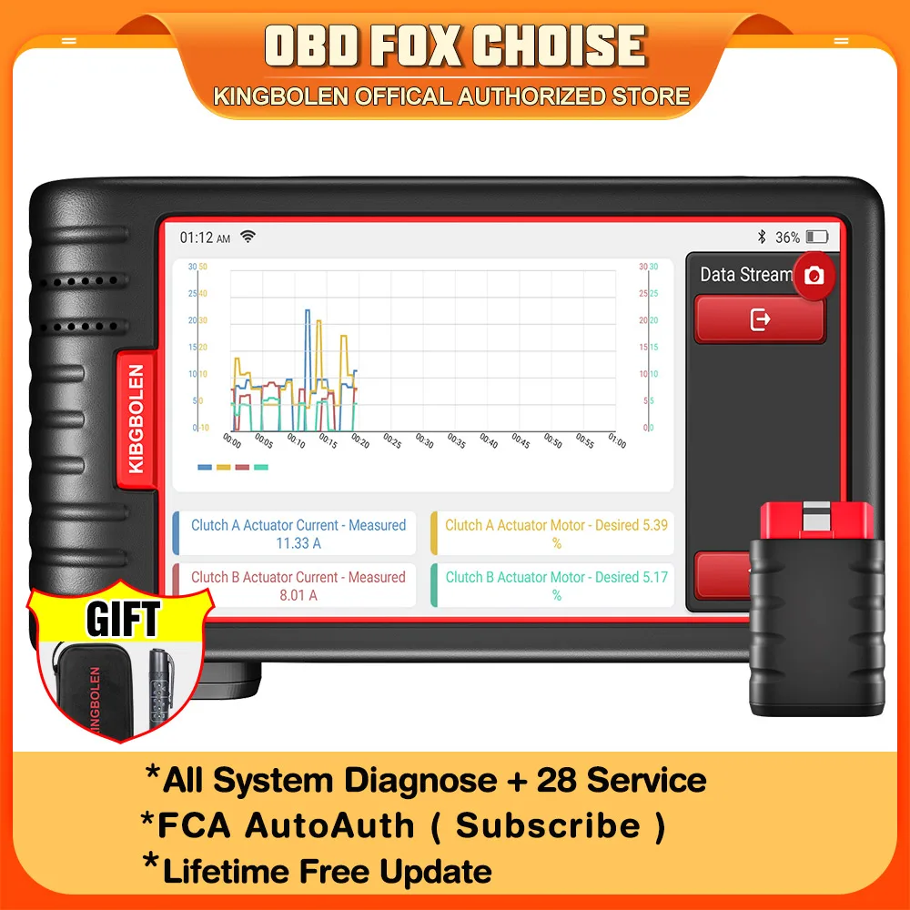 KINGBOLEN S6 OBD2 сканер все системы автомобильные диагностические инструменты 28, сервис BMS/TPMS/ABS кровотечения FCA AutoAuth пожизненное бесплатное обновление
KINGBOLEN S6 OBD2 сканер все системы автомобильные диагностические инструменты 28, сервис BMS/TPMS/ABS кровотечения FCA AutoAuth пожизненное бесплатное обновление