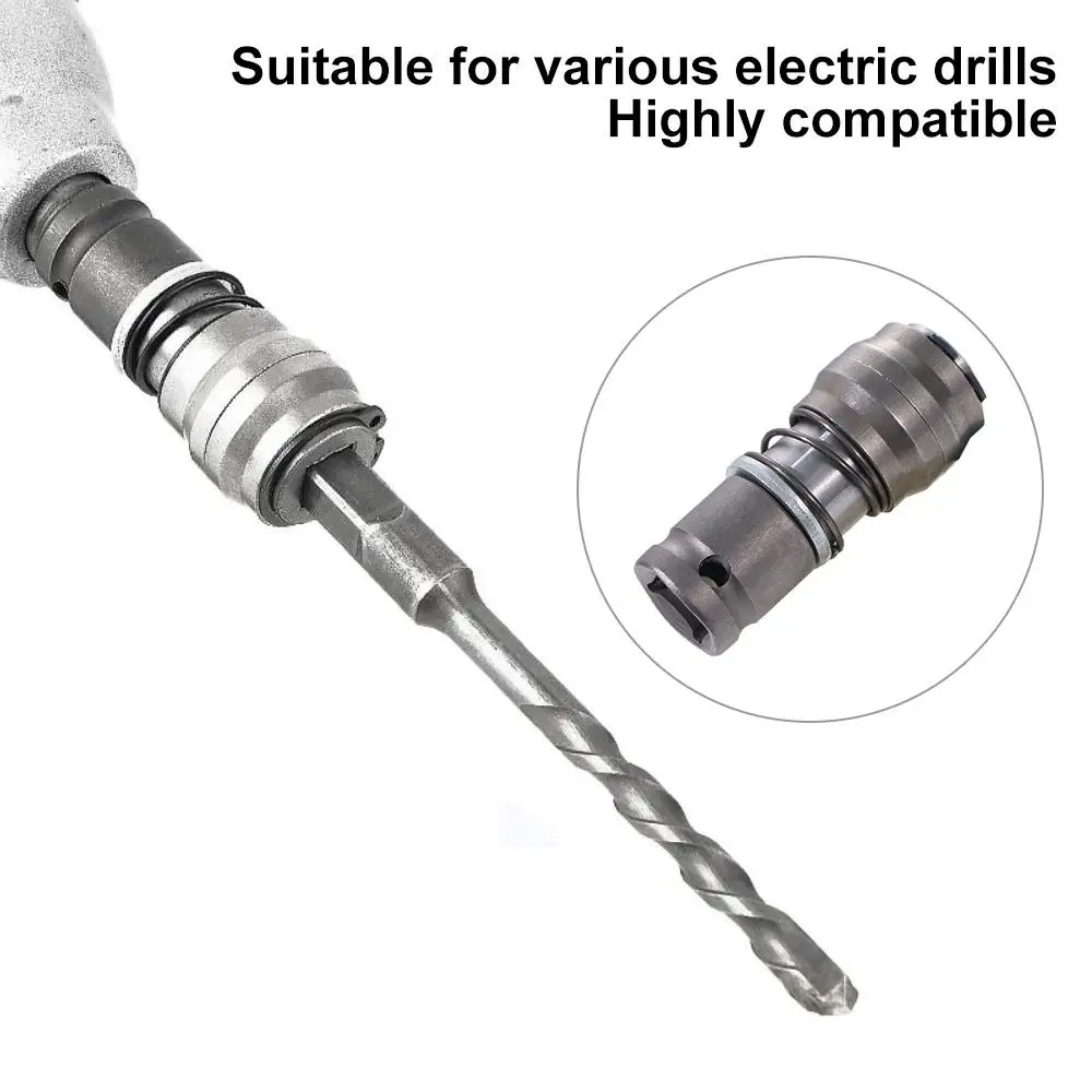 Self-locking Electric Wrench Conversion Head Square Handle Quick Drilling Electric Hammer Adapter Antirust Waterproof
Self-locking Electric Wrench Conversion Head Square Handle Quick Drilling Electric Hammer Adapter Antirust Waterproof
