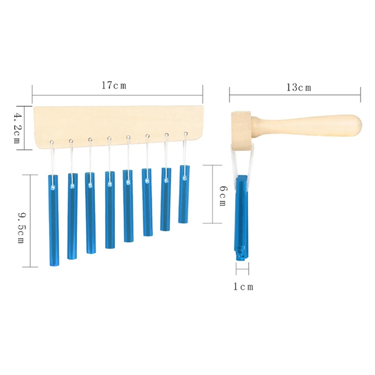 FRLI-ySingle Row Aluminum Musical Percussion Wind Chime with Mallet Children Kids Music Instrument
FRLI-ySingle Row Aluminum Musical Percussion Wind Chime with Mallet Children Kids Music Instrument