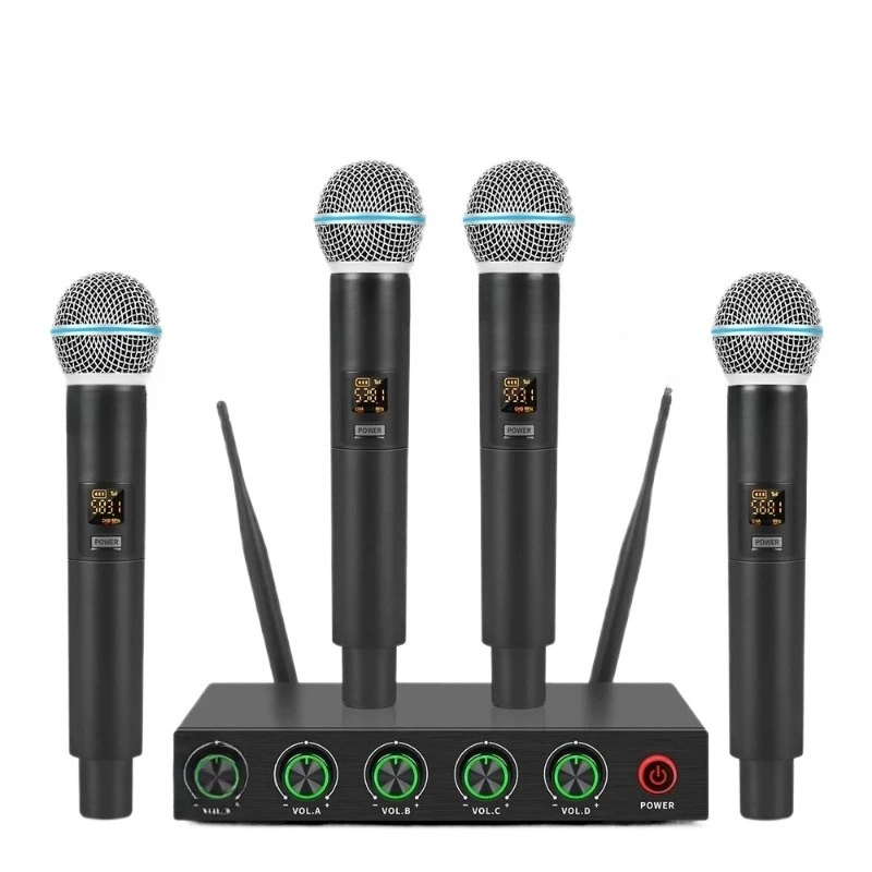 One to four wireless microphones Family KTV stage performance Wedding host Anti-howling microphone UX500
One to four wireless microphones Family KTV stage performance Wedding host Anti-howling microphone UX500