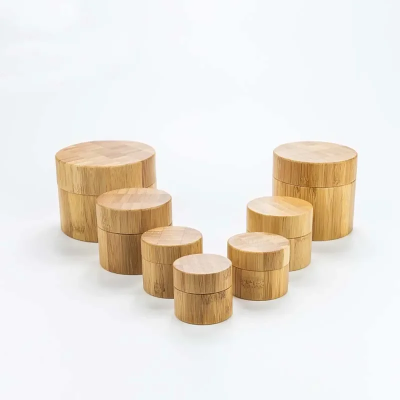 whosesale all bamboo inner plastic jars for body butter Bamboo Covered Cream Plastic Jars Skin Care body butter Eye Cream Jars
whosesale all bamboo inner plastic jars for body butter Bamboo Covered Cream Plastic Jars Skin Care body butter Eye Cream Jars