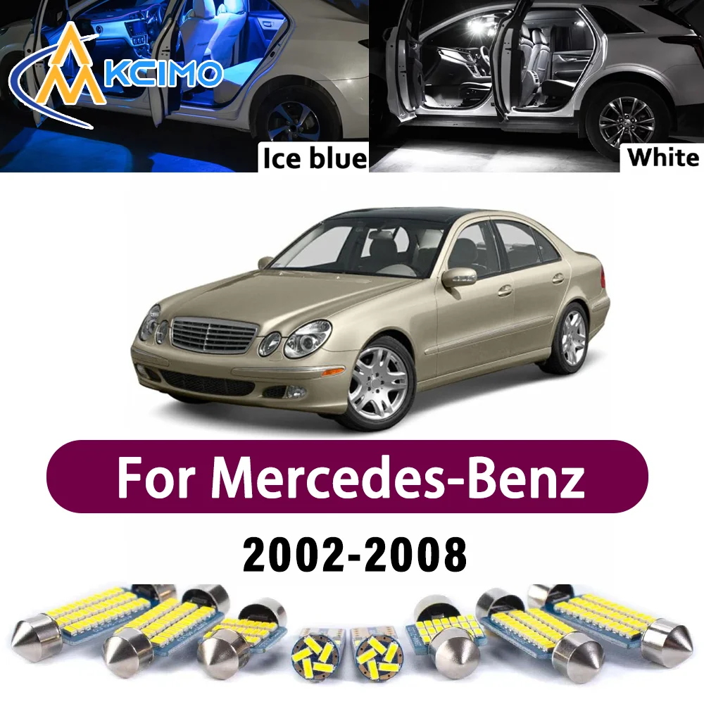 Error Free LED Interior Light Kit for Mercedes-Benz E class W211 2002-2008 Premium Bright Dome Trunk Mirror Reading Lamps Canbus
Error Free LED Interior Light Kit for Mercedes-Benz E class W211 2002-2008 Premium Bright Dome Trunk Mirror Reading Lamps Canbus