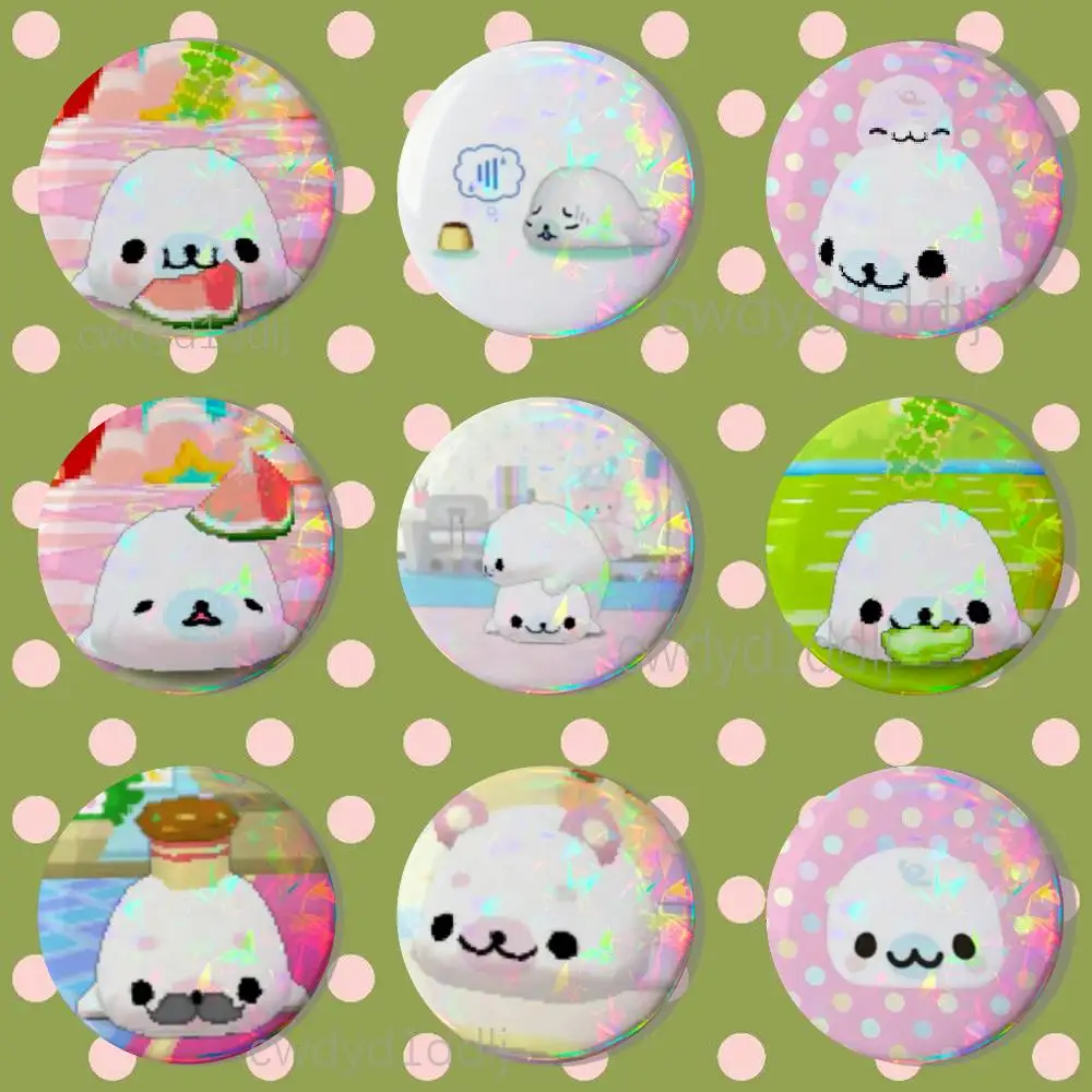 CUTE M-Mamegoma Seal Meme Badge Brooch Figure Lapel Pins Clothes Backpack Fashion Cute Collection Decoration Display
CUTE M-Mamegoma Seal Meme Badge Brooch Figure Lapel Pins Clothes Backpack Fashion Cute Collection Decoration Display