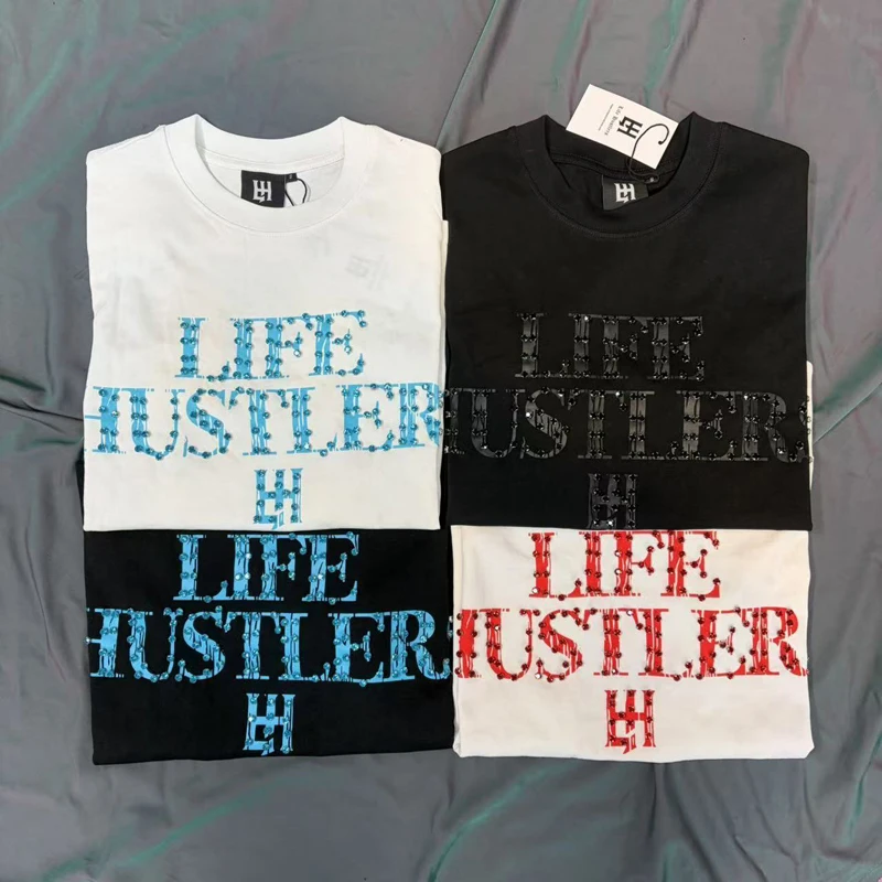 Базовая футболка с принтом Diamond Life Hustlers для мужчин и женщин, высокое качество, свободные черные, белые, серые топы с короткими рукавами High Street
Базовая футболка с принтом Diamond Life Hustlers для мужчин и женщин, высокое качество, свободные черные, белые, серые топы с короткими рукавами High Street