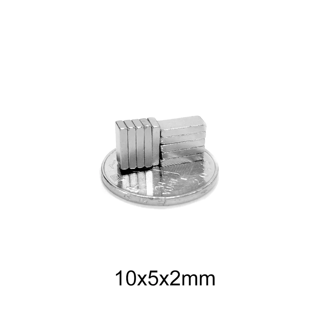 10x5x2 mm Strong Block Magnet 10x5x2mm Powerful Magnetic Magnets 10*5*2 mm For Home Refrigerators, Offices DIY
10x5x2 mm Strong Block Magnet 10x5x2mm Powerful Magnetic Magnets 10*5*2 mm For Home Refrigerators, Offices DIY