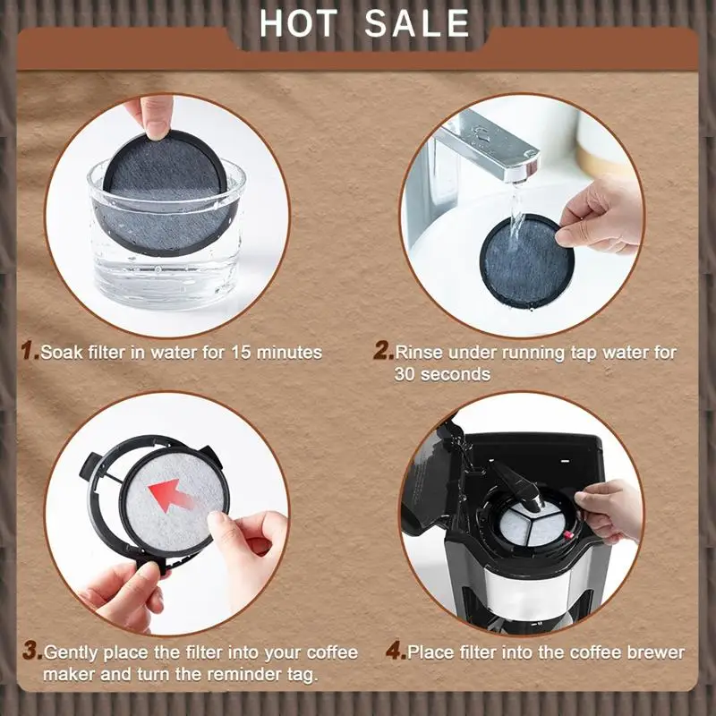 24-Hour Delivery 24PCS Replacement Coffee Maker Filtration Set Filter Disk With Frame Compatible With Mr. Coffee Makers And Brew
24-Hour Delivery 24PCS Replacement Coffee Maker Filtration Set Filter Disk With Frame Compatible With Mr. Coffee Makers And Brew