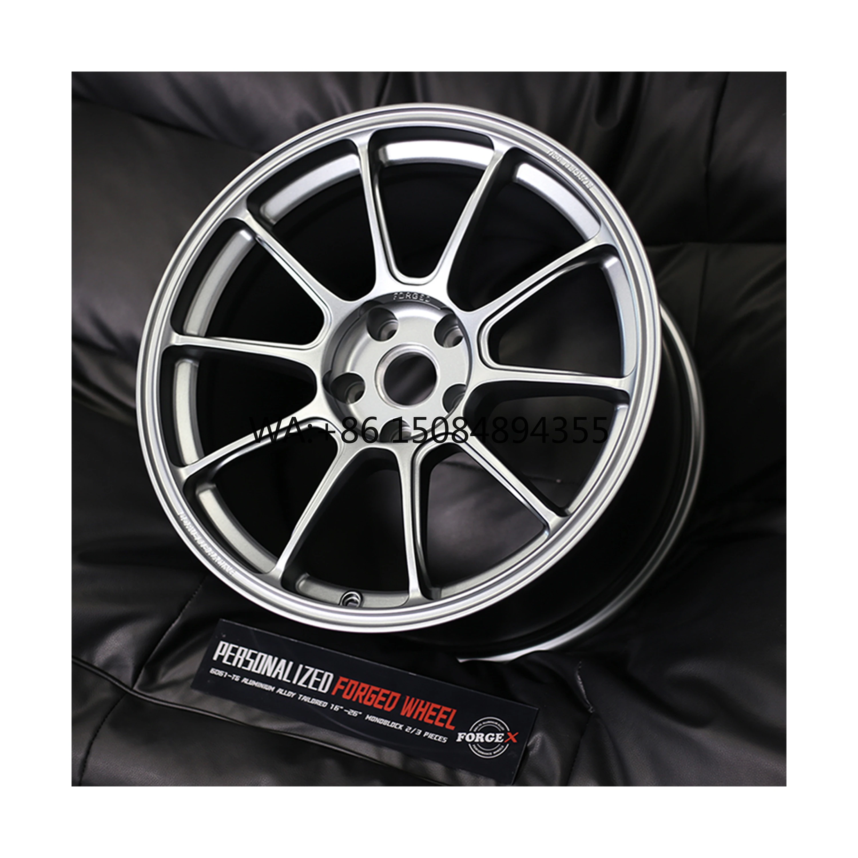 Custom 18-21 Inch Matte Deep Gun Gray Multi Spoke Forged Wheels 5-Hole, compatible with Chevrolet Corvette C8 2020-2024
Custom 18-21 Inch Matte Deep Gun Gray Multi Spoke Forged Wheels 5-Hole, compatible with Chevrolet Corvette C8 2020-2024