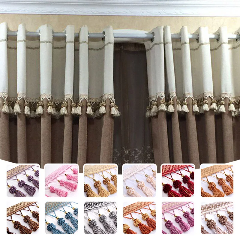 11.5Meter Fringe Lace Tassel Trimming Curtain Edging Trim Ribbon Apparel Curtain Upholstery Diy Decor Crafts Accessory
11.5Meter Fringe Lace Tassel Trimming Curtain Edging Trim Ribbon Apparel Curtain Upholstery Diy Decor Crafts Accessory