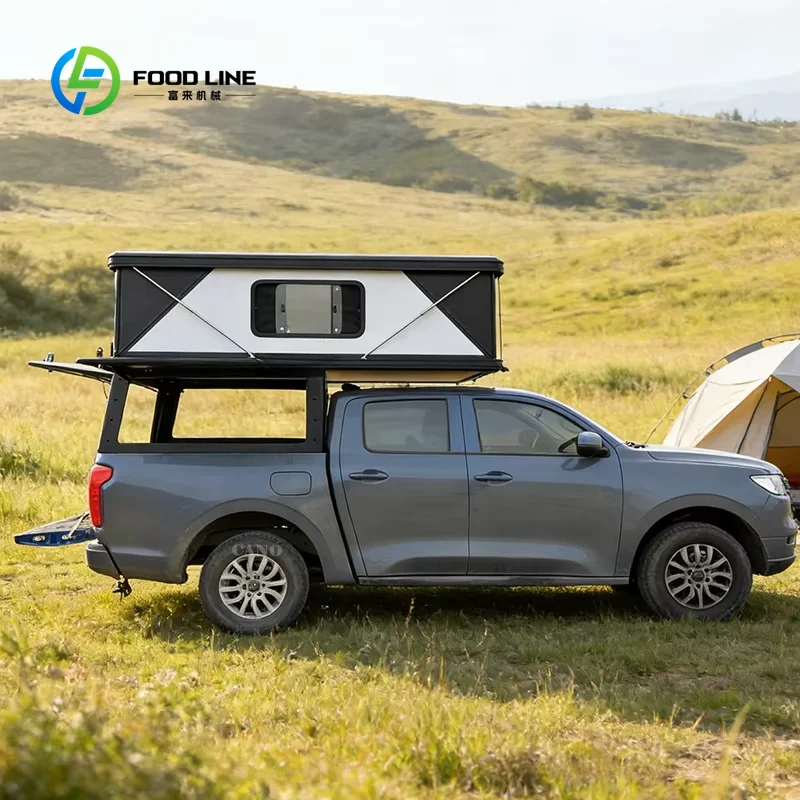 Outdoor Camping Tent - Fully Equipped Truck Camping, Pop-up Truck Camping Equipment with Bed for Outdoor Excursions.
Outdoor Camping Tent - Fully Equipped Truck Camping, Pop-up Truck Camping Equipment with Bed for Outdoor Excursions.